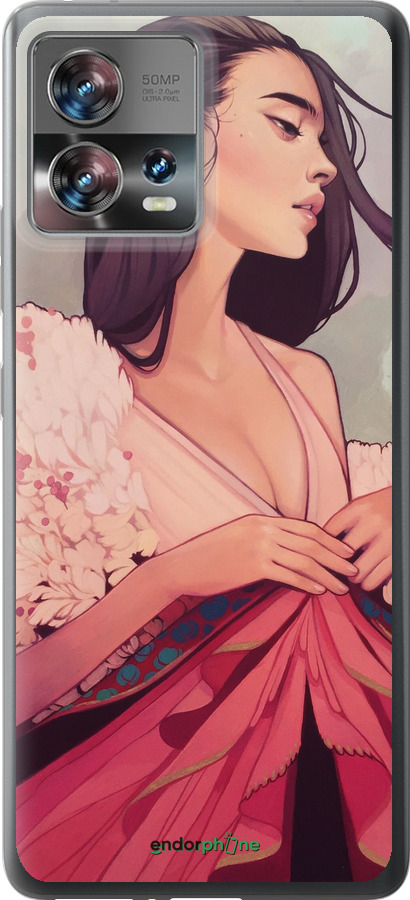 Силиконовый чехол Kelsey Beckett для Motorola Edge 30 Fusion 5G - 4034u-3198 изображение 