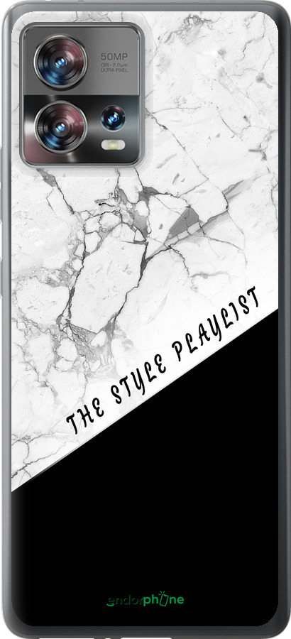 Силиконовый чехол The style playlist для Motorola Edge 30 Fusion 5G - 4308u-3198 изображение 