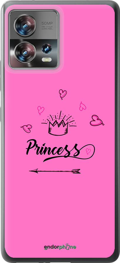 Силиконовый чехол Princess для Motorola Edge 30 Fusion 5G - 4361u-3198 изображение 
