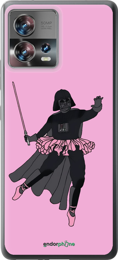 Силиконовый чехол Pink Wader для Motorola Edge 30 Fusion 5G - 4456u-3198 изображение 