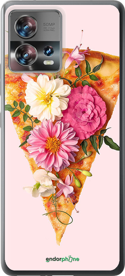Силиконовый чехол pizza для Motorola Edge 30 Fusion 5G - 4492u-3198 изображение 