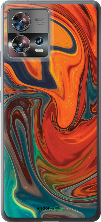 Силиконовый чехол Абстрактный фон для Motorola Edge 30 Fusion 5G - 4547u-3198 изображение 