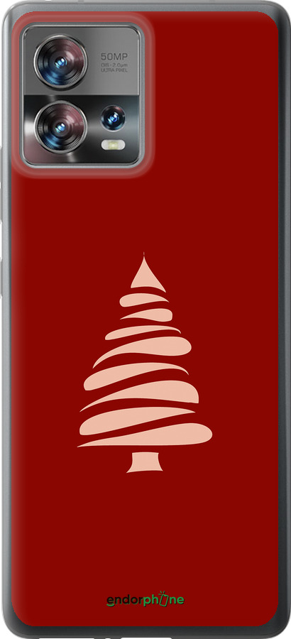 Силиконовый чехол Новогодний 15 для Motorola Edge 30 Fusion 5G - 4628u-3198 изображение 