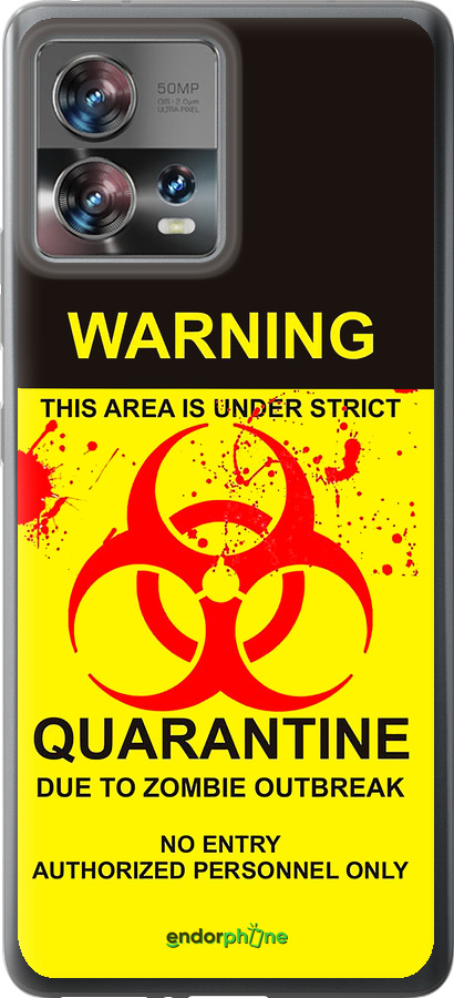 Силиконовый чехол Biohazard  9 для Motorola Edge 30 Fusion 5G - 4825u-3198 изображение 