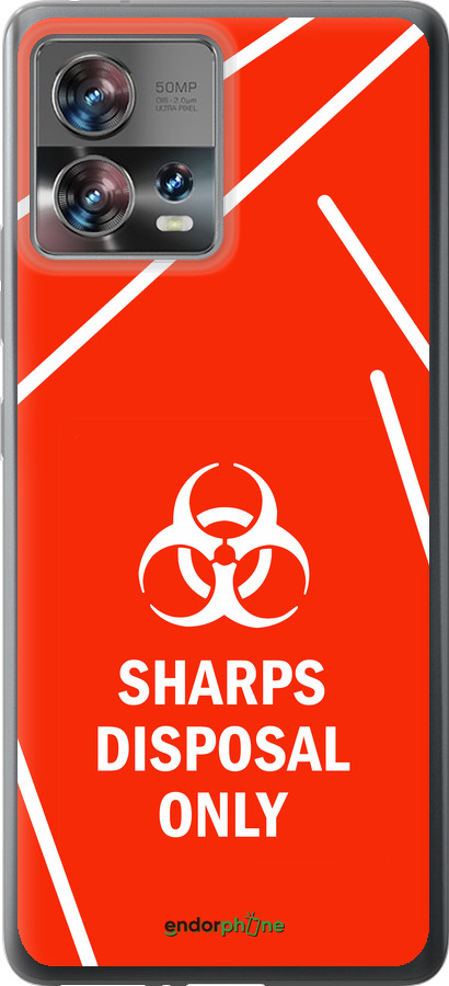Силиконовый чехол biohazard 27 для Motorola Edge 30 Fusion 5G - 4843u-3198 изображение 