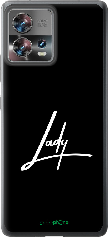 Силиконовый чехол Lady 2 для Motorola Edge 30 Fusion 5G - 4867u-3198 изображение 