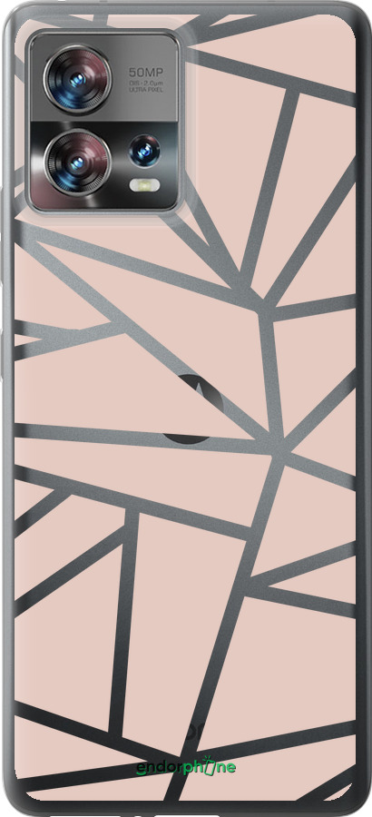 Силиконовый чехол Абстракция 2 для Motorola Edge 30 Fusion 5G - 4872u-3198 изображение 