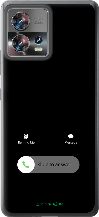 Силиконовый чехол Айфон 2 для Motorola Edge 30 Fusion 5G - 4888u-3198 изображение 