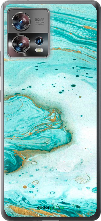 Силіконовий чехол Мармуровий для Motorola Edge 30 Fusion 5G - 4895u-3198 изображение 