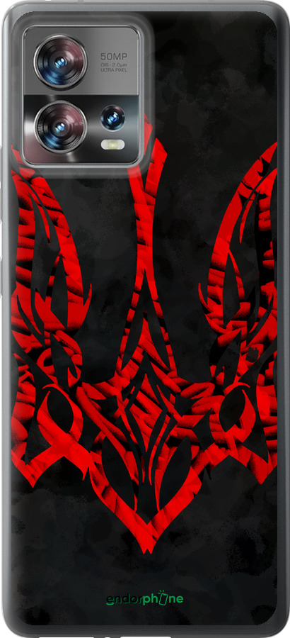 Силиконовый чехол Герб Украины v4 для Motorola Edge 30 Fusion 5G - 5319u-3198 изображение 