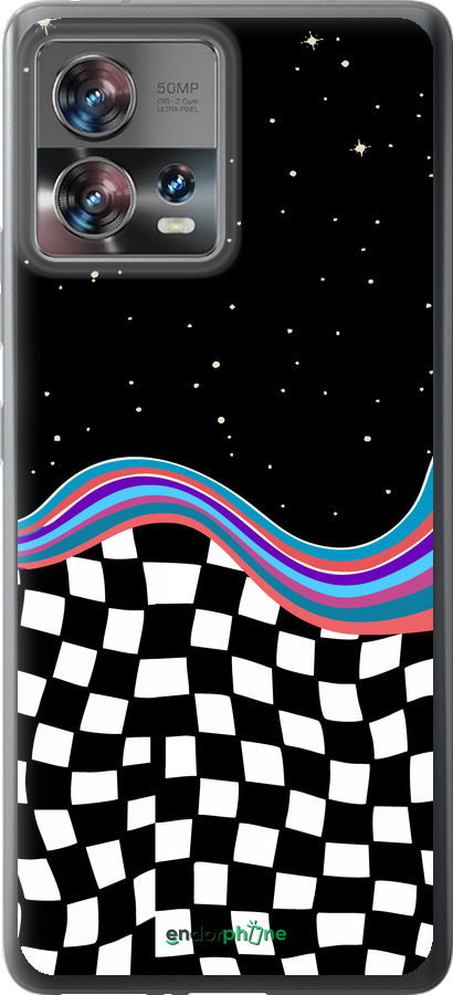 Силиконовый чехол Абстрактный космос для Motorola Edge 30 Fusion 5G - 5512u-3198 изображение 