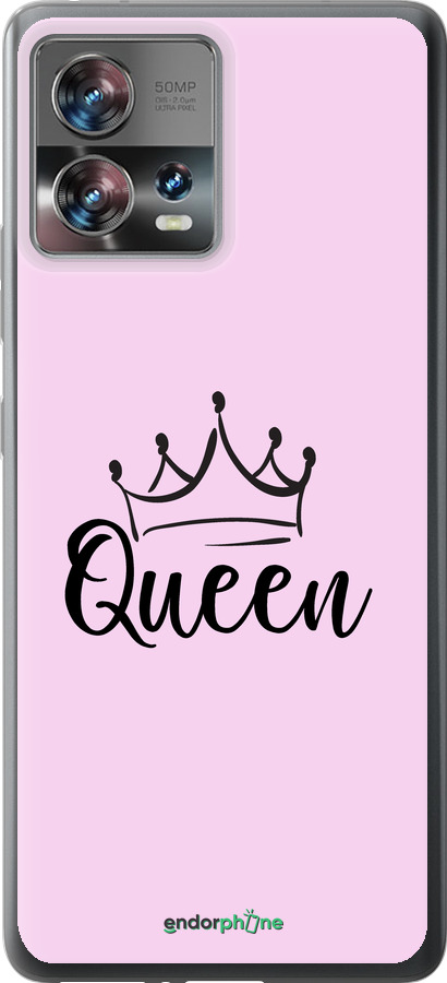 Силиконовый чехол Queen & King для неё для Motorola Edge 30 Fusion 5G - 5520u-3198 изображение 
