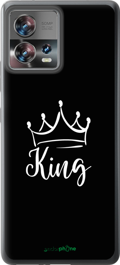 Силиконовый чехол Queen & King для него для Motorola Edge 30 Fusion 5G - 5521u-3198 изображение 