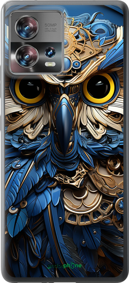 Силиконовый чехол Сова v2 для Motorola Edge 30 Fusion 5G - 5649u-3198 изображение 