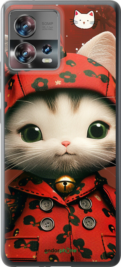 Силиконовый чехол Sweet Hello Kitty для Motorola Edge 30 Fusion 5G - 6035u-3198 изображение 
