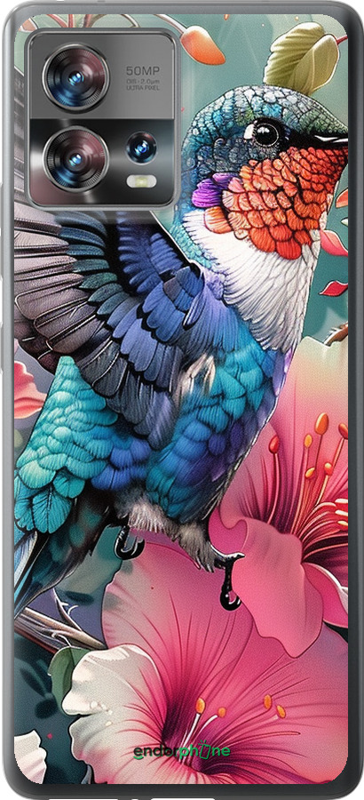 Силіконовий чехол Казкова колібрі для Motorola Edge 30 Fusion 5G - 6051u-3198 изображение 