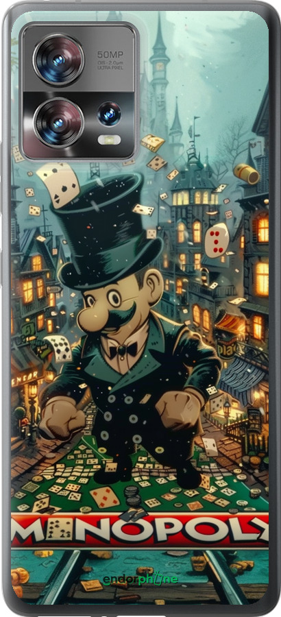 Силіконовий чехол Казковий Monopoly для Motorola Edge 30 Fusion 5G - 6086u-3198 изображение 