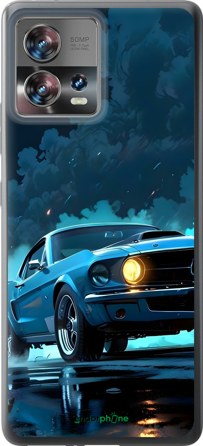 Силиконовый чехол Форд мустанг для Motorola Edge 30 Fusion 5G - 6374u-3198 изображение 
