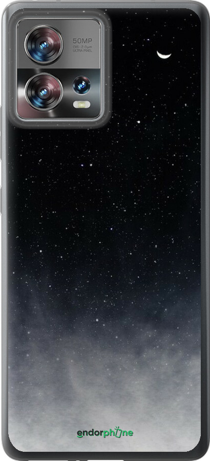 Силиконовый чехол Сині хмари, Синій місяць для Motorola Edge 30 Fusion 5G - 6396u-3198 изображение 