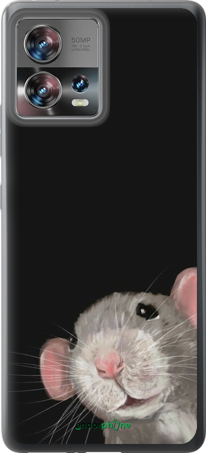 Силиконовый чехол The Peeking Rat для Motorola Edge 30 Fusion 5G - 6442u-3198 изображение 