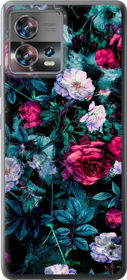 Силиконовый чехол Сад и розы для Motorola Edge 30 Fusion 5G - 6483u-3198 изображение 