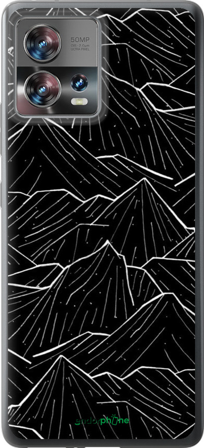 Силиконовый чехол С изображением Темных гор для Motorola Edge 30 Fusion 5G - 6489u-3198 изображение 