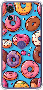 Силикон с усиленными углами чехол Пончики для Motorola Edge 30 Neo - 6318sp-3256 изображение 