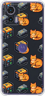 Силикон с усиленными углами чехол Autonomous Zone для Motorola Edge 30 Neo - 6771sp-3256 изображение 