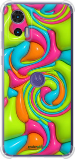 Силикон с усиленными углами чехол 'Y2K Jelly Dream' для Motorola Edge 30 Neo изображение 3