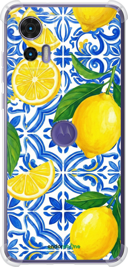 Силіконовий протиударний с посиленими кутами чехол Grocery Girl Italian Summer для Motorola Edge 30 Neo - 6766sp-3256 изображение 