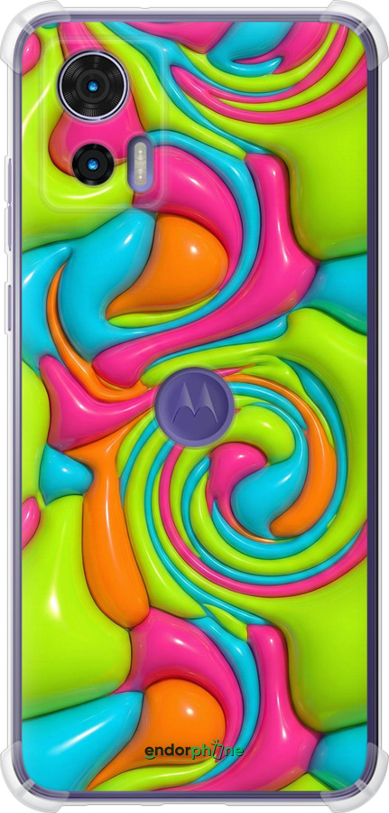 Силикон с усиленными углами чехол Y2K Jelly Dream для Motorola Edge 30 Neo - 6780sp-3256 изображение 