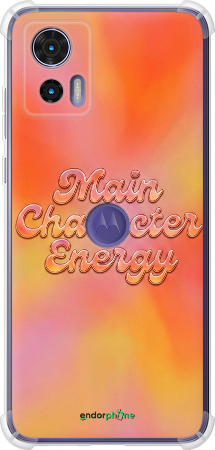 Силіконовий протиударний с посиленими кутами чехол Aura Gradient Main Character Energy Aesthetic Y2K для Motorola Edge 30 Neo - 6783sp-3256 изображение 