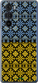 Силіконовий чехол Жовто-блакитна вишиванка для Motorola Edge 30 Pro - 1169u-2826 изображение 