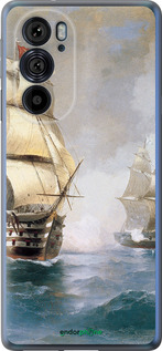 Силиконовый чехол Айвазовский. Корабли для Motorola Edge 30 Pro - 160u-2826 изображение 