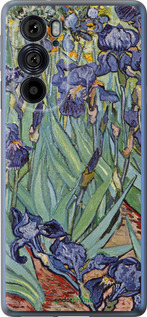 Силиконовый чехол Винсент Ван Гог. Ирисы для Motorola Edge 30 Pro - 161u-2826 изображение 