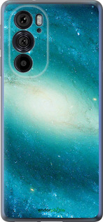 Силиконовый чехол Голубая галактика для Motorola Edge 30 Pro - 177u-2826 изображение 