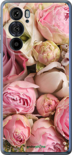 Силиконовый чехол Розы v2 для Motorola Edge 30 Pro - 2320u-2826 изображение 