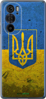 Силіконовий чехол Прапор і герб України 2 для Motorola Edge 30 Pro - 378u-2826 изображение 