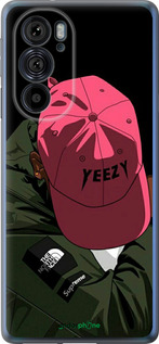 Силіконовий чехол logo de yeezy для Motorola Edge 30 Pro - 3995u-2826 изображение 