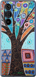 Силиконовый чехол Арт-дерево для Motorola Edge 30 Pro - 4008u-2826 изображение 