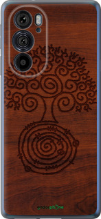 Силиконовый чехол Узор дерева для Motorola Edge 30 Pro - 4119u-2826 изображение 