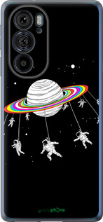 Силиконовый чехол Лунная карусель для Motorola Edge 30 Pro - 4136u-2826 изображение 
