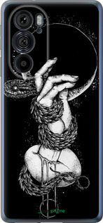 Силиконовый чехол Змея в руке для Motorola Edge 30 Pro - 4149u-2826 изображение 