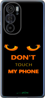 Силиконовый чехол Don't touch the phone для Motorola Edge 30 Pro - 4261u-2826 изображение 