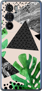 Силіконовий чехол Монстера для Motorola Edge 30 Pro - 4304u-2826 изображение 