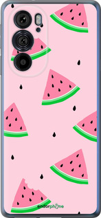 Силиконовый чехол Розовый арбуз для Motorola Edge 30 Pro - 4314u-2826 изображение 