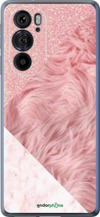 Силиконовый чехол Розовые текстуры для Motorola Edge 30 Pro - 4343u-2826 изображение 