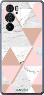 Силиконовый чехол Мраморная симметрия для Motorola Edge 30 Pro - 4344u-2826 изображение 