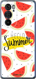 Силиконовый чехол Hello Summer для Motorola Edge 30 Pro - 4356u-2826 изображение 