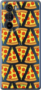 Силиконовый чехол Пицца для Motorola Edge 30 Pro - 4408u-2826 изображение 